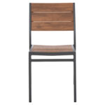 ΚΑΡΕΚΛΑ ΑΛΟΥΜΙΝΙΟΥ SAGA HM6063.02 ΣΚΟΥΡΟ ΓΚΡΙ ΜΕ POLYWOOD 46x52x86Υεκ. - Image 3
