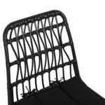 ΚΑΡΕΚΛΑ ΕΞ.ΧΩΡΟΥ ALLEGRA HM5453.12 ΜΕΤΑΛΛΟ-ΜΑΞΙΛΑΡΙ-WICKER ΜΑΥΡΟ 52x52x83,5Yεκ. - Image 7
