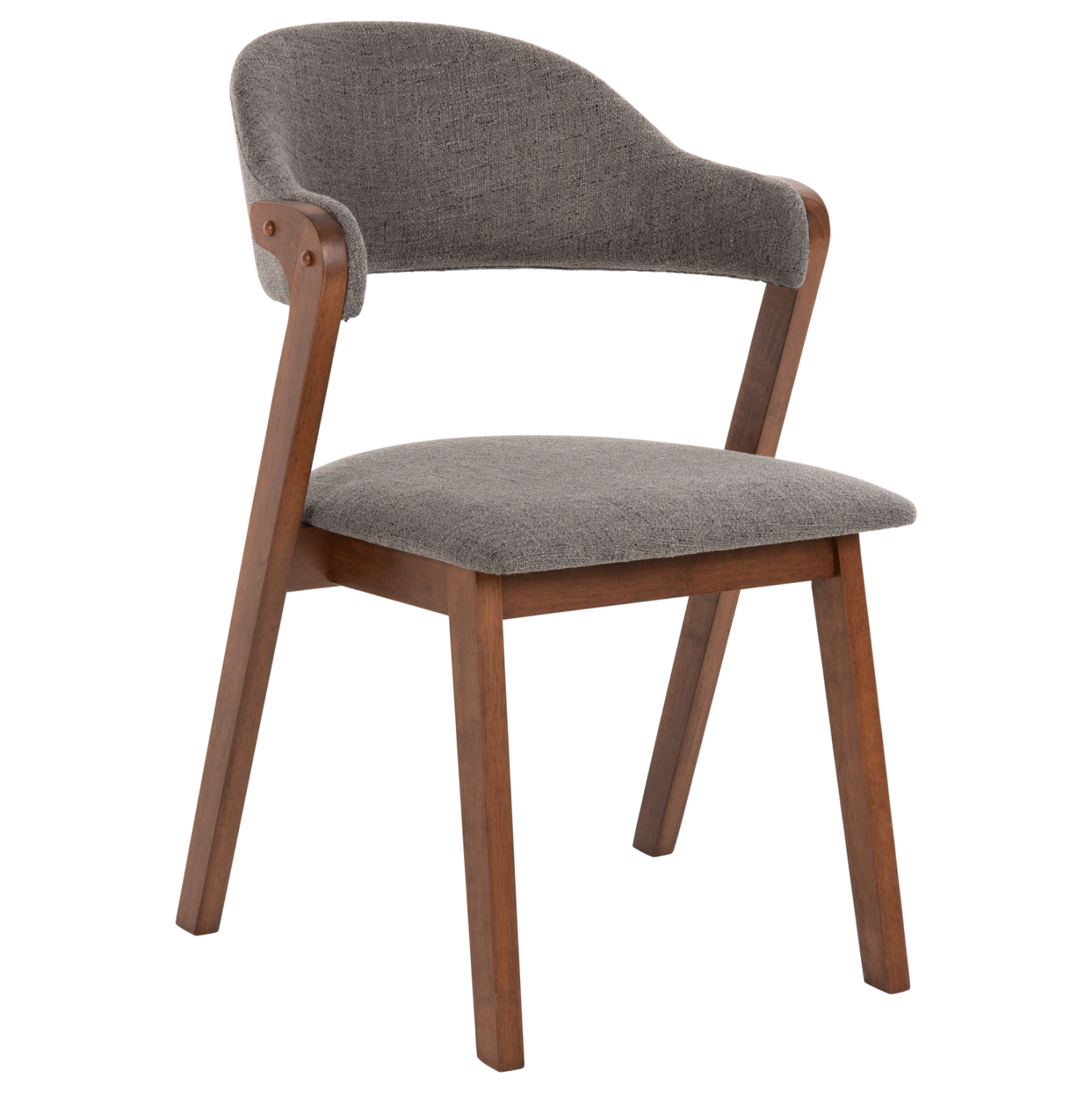 karekla-fb9973401-rubberwood-se-karydi-y ΚΑΡΕΚΛΑ RIDER HM9734.01 RUBBERWOOD ΣΕ ΚΑΡΥΔΙ-ΥΦΑΣΜΑ ΓΚΡΙ 59x59x83Yεκ. - Image 1