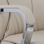 ΚΑΡΕΚΛΑ ΓΡΑΦΕΙΟΥ SHASHI HM1093.07 PU ΣΕ ΕΚΡΟΥ 63x80x118-126Yεκ - Image 7