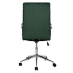 ΚΑΡΕΚΛΑ ΓΡΑΦΕΙΟΥ JOSEF HM1181.03 ΚΥΠΑΡΙΣΣΙ ΒΕΛΟΥΔΟ-INOX ΒΑΣΗ 58x61x105-113Yεκ. - Image 6