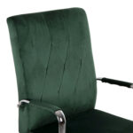 ΚΑΡΕΚΛΑ ΓΡΑΦΕΙΟΥ JOSEF HM1181.03 ΚΥΠΑΡΙΣΣΙ ΒΕΛΟΥΔΟ-INOX ΒΑΣΗ 58x61x105-113Yεκ. - Image 7