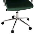 ΚΑΡΕΚΛΑ ΓΡΑΦΕΙΟΥ JOSEF HM1181.03 ΚΥΠΑΡΙΣΣΙ ΒΕΛΟΥΔΟ-INOX ΒΑΣΗ 58x61x105-113Yεκ. - Image 9