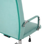 ΚΑΡΕΚΛΑ ΓΡΑΦΕΙΟΥ JOSEF HM1181.08 ΜΕΝΤΑ ΒΕΛΟΥΔΟ-INOX ΒΑΣΗ 58x61x105-113Yεκ. - Image 10
