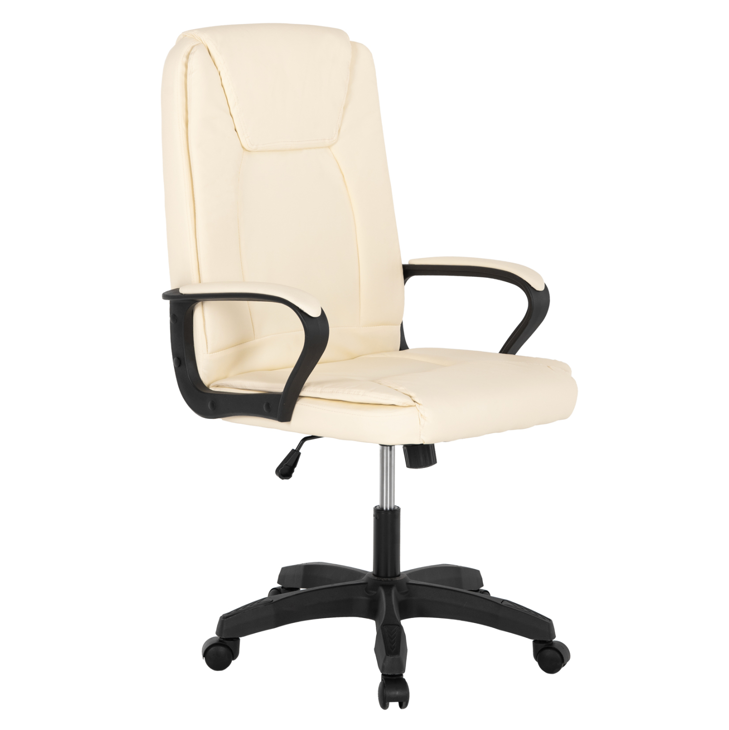 karekla-grafeioy-fb9118803-ekroy-pu-63x7-9 ΚΑΡΕΚΛΑ ΓΡΑΦΕΙΟΥ HM1188.03 ΕΚΡΟΥ PU 63x70x114Y εκ. - Image 1