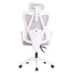 ΚΑΡΕΚΛΑ ΓΡΑΦΕΙΟΥ MEXER HM1195.02 ΓΚΡΙ MESH-PP ΒΑΣΗ-ΣΚΕΛΕΤΟΣ ΛΕΥΚΟΣ 68x70x136Υεκ. - Image 7