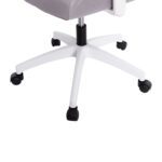ΚΑΡΕΚΛΑ ΓΡΑΦΕΙΟΥ MEXER HM1195.02 ΓΚΡΙ MESH-PP ΒΑΣΗ-ΣΚΕΛΕΤΟΣ ΛΕΥΚΟΣ 68x70x136Υεκ. - Image 10