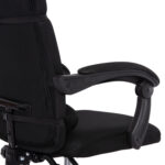 ΚΑΡΕΚΛΑ ΓΡΑΦΕΙΟΥ CRONER HM1196.01 ΜΑΥΡΟ MESH-ΜΕΤΑΛ.ΒΑΣΗ 58x99x120Υεκ. - Image 9