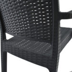 ΠΟΛΥΘΡΟΝΑ ΠΟΛΥΠΡΟΠΥΛΕΝΙΟΥ ΒΑΡΕΩΣ ΤΥΠΟΥ KAGANU DARK GREY HM5134.01 57x55,5x89 εκ. - Image 8