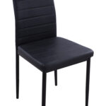 ΚΑΡΕΚΛΑ ΜΕΤΑΛΛΙΚΗ LADY HM0037.12 ΜΑΥΡΟ PU ΜΕΤΑΛΛΙΚΟ ΣΚΕΛΕΤΟ K/D 40x48x95 εκ. - Image 7