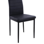 ΚΑΡΕΚΛΑ ΜΕΤΑΛΛΙΚΗ LADY HM0037.12 ΜΑΥΡΟ PU ΜΕΤΑΛΛΙΚΟ ΣΚΕΛΕΤΟ K/D 40x48x95 εκ. - Image 8