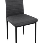 ΚΑΡΕΚΛΑ ΜΕΤΑΛΛΙΚΗ LADY HM0037.20 ΓΚΡΙ ΥΦΑΣΜΑ ΜΕΤΑΛΛΙΚΟ ΣΚΕΛΕΤΟ K/D 40x48x95 - Image 8
