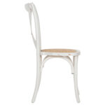 ΚΑΡΕΚΛΑ OWEN ΣΤΟΙΒΑΖΟΜΕΝΗ ΞΥΛΙΝΗ ΑΠΟ ΟΞΙΑ WHITE WASH ΧΡΩΜΑ ΜΕ ΧΙΑΣΤΙ ΠΛΑΤΗ HM8575.04 45x55,5x90 cm - Image 4