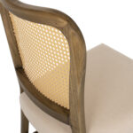 ΚΑΡΕΚΛΑ ΤΟΟΝ ΞΥΛΟ RATTAN ΥΦΑΣΜΑ HM9406.04 47x52x91,5Υεκ. - Image 10