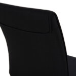 ΚΑΡΕΚΛΑ ΤΡΑΠΕΖΑΡΙΑΣ PERKY HM18347.02 ΜΑΥΡΟ ΥΦΑΣΜΑ & ΜΕΤΑΛΛΙΚΑ ΠΟΔΙΑ 44x60x87Υεκ - Image 10