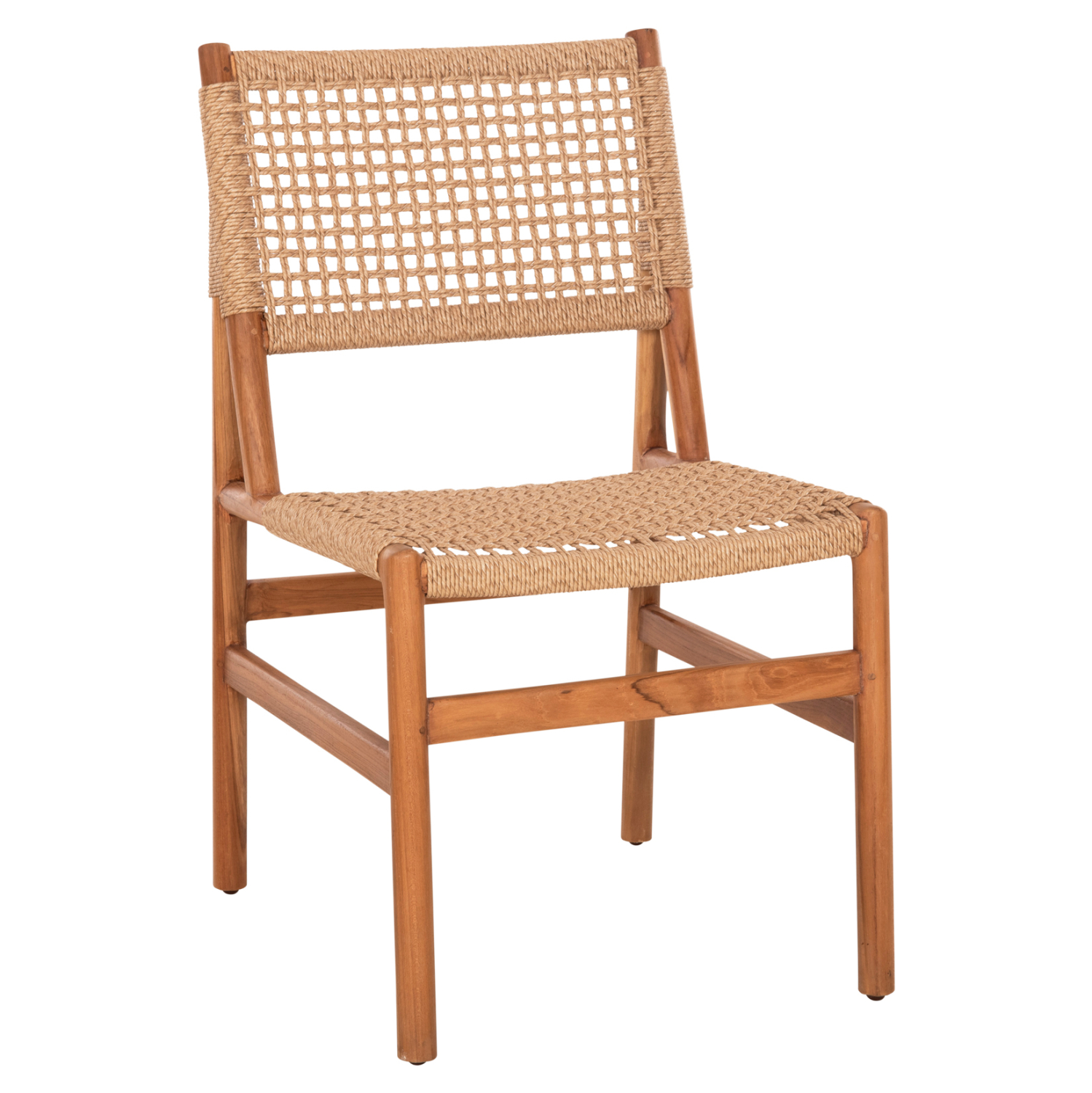 karekla-trapezarias-fb96554-xylo-teak-fy ΚΑΡΕΚΛΑ ΤΡΑΠΕΖΑΡΙΑΣ DINIZ HM6554 ΞΥΛΟ TEAK ΦΥΣΙΚΟ--ΣΥΝΘ.ΣΧΟΙΝΙ 48x60x84Υεκ. - Image 1