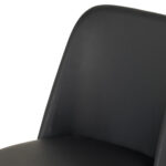 KΑΡΕΚΛΑ ΤΡΑΠΕΖΑΡΙΑΣ FURLAN HM9944.01 RUBBERWOOD-ΜΑΥΡΟ PU 54,5x58x86Υεκ - Image 6