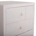 ΚΟΜΟΔΙΝΟ ΣΕΙΡΑ SANTORINI HM18047 MDF ΣΕ ΥΠΟΛΕΥΚΟ ΧΡΩΜΑ-3 ΣΥΡΤΑΡIA 48x38x55,5Υεκ. - Image 8
