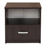 ΚΟΜΟΔΙΝΟ ΜΕ ΣΥΡΤΑΡΙ ADLER HM2431.02 ΜΕΛΑΜΙΝΗ WENGE 45x40x48Υεκ. - Image 4
