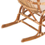 ΚΟΥΝΙΣΤΗ ΠΟΛΥΘΡΟΝΑ ΜΕ ΜΑΞΙΛΑΡΙ SANTA FE RATTAN HM9343 60x103x90Υ εκ. - Image 7