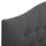 ΚΡΕΒΑΤΙ MALENA ΑΠΟ ΓΚΡΙ ΒΕΛΟΥΔΟ HM651.10 ΓΙΑ ΣΤΡΩΜΑ 90x200 εκ. - Image 7