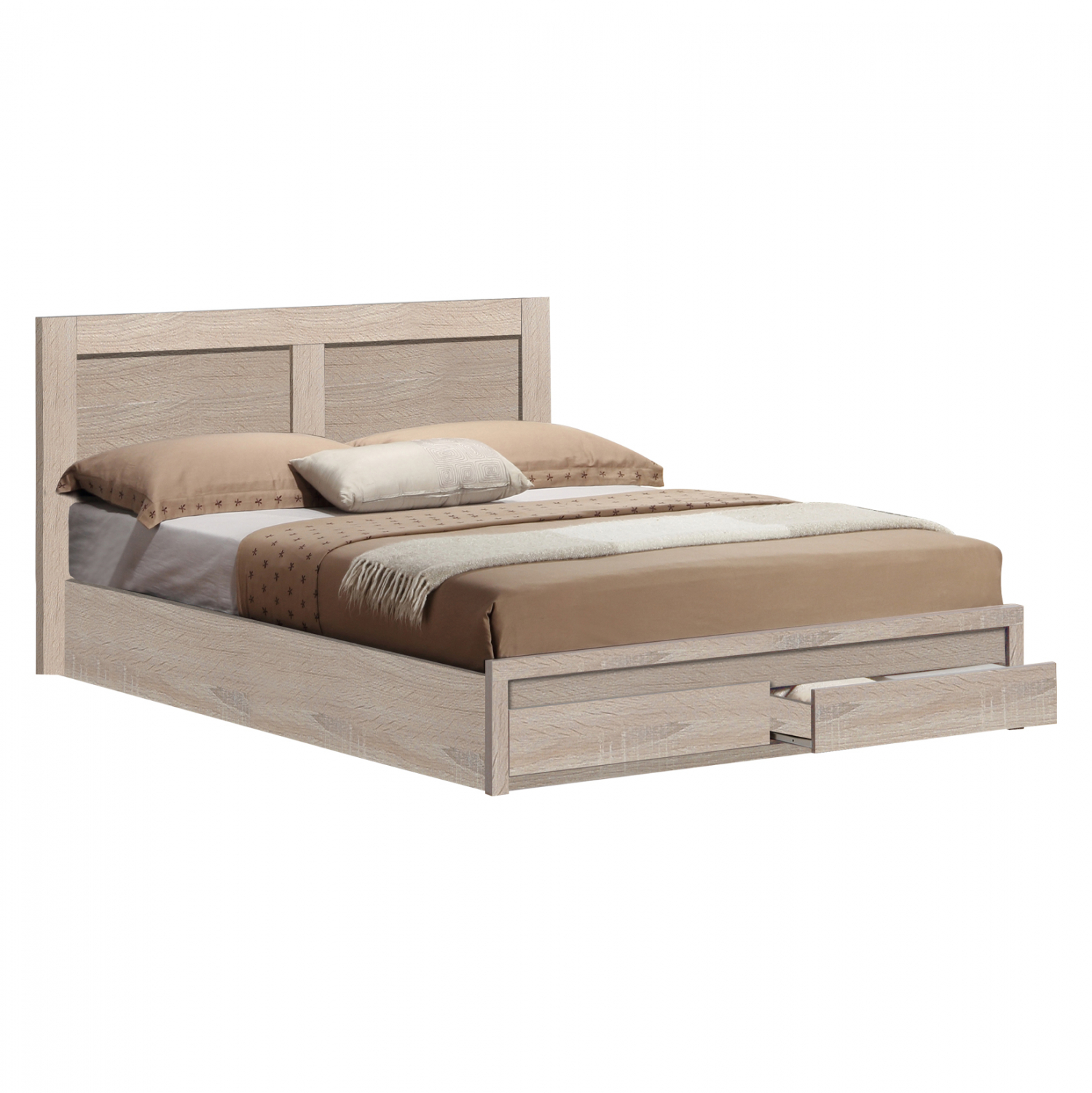 krebati-capri-hm39902-me-2-syrtaria-sona ΚΡΕΒΑΤΙ CAPRI HM399.02 ΜΕ 2 ΣΥΡΤΑΡΙΑ SONOMA 160x200 εκ. - Image 1