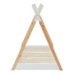 ΚΡΕΒΑΤΙ ΠΑΙΔΙΚΟ MUNK HM699.03 τ.MONTESSORI ΞΥΛΟ ΠΕΥΚΟΥ ΦΥΣΙΚΟ-ΛΕΥΚΟ- 190x90εκ - Image 5