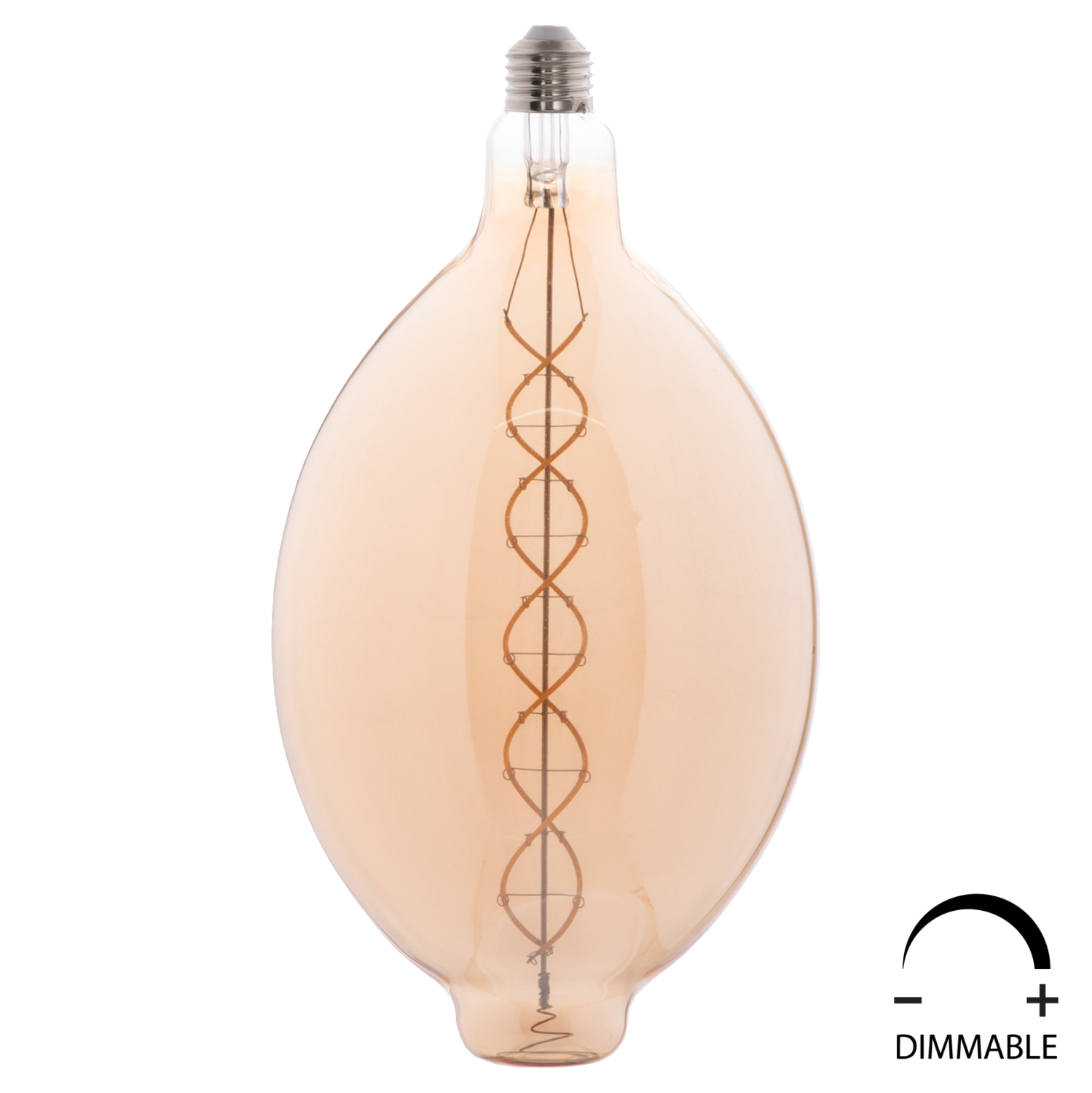 lamptiras-bt180-led-filament-8w-e27-3000-4 ΛΑΜΠΤΗΡΑΣ LED FILAMENT 8W E27 3000K TEA COLOR DIMMABLE HM4051.02 - Image 1