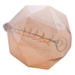 ΛΑΜΠΤΗΡΑΣ LED FILAMENT 8W E27 3000K GOLD COLOR DIMMABLE HM4057 - Image 4