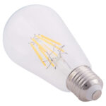 ΛΑΜΠΤΗΡΑΣ HM4188.01 LED FILAMENT 8W E27 DIMMABLE 2700K ΔΙΑΦΑΝΟΣ - Image 3