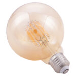 ΛΑΜΠΤΗΡΑΣ GLOBO LED FILAMENT 12W E27 3000K ΧΡΥΣΟ HM4049.02 - Image 4