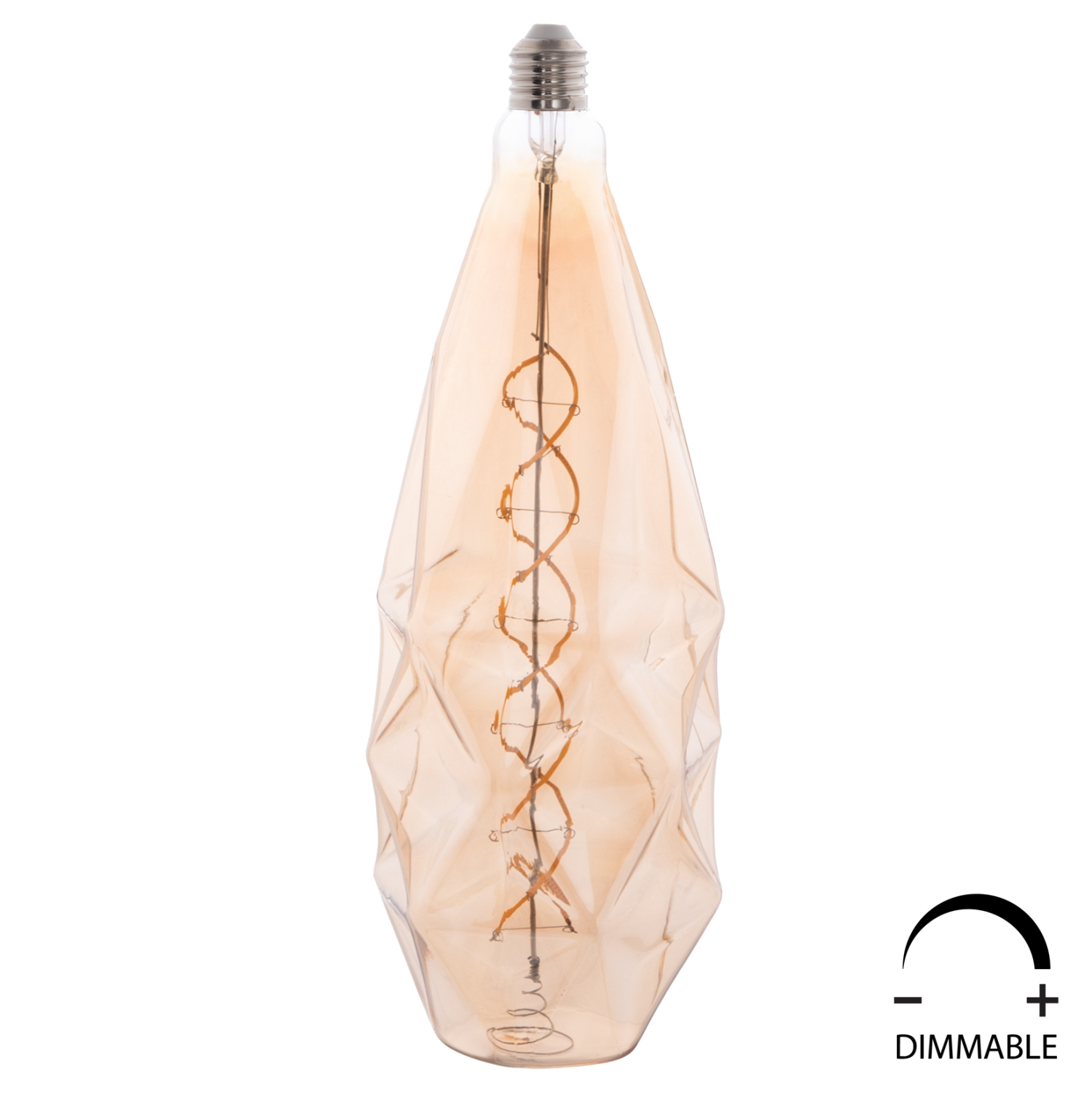 lamptiras-led-filament-8w-e27-3000k-gold-5 ΛΑΜΠΤΗΡΑΣ LED FILAMENT 8W E27 3000K GOLD COLOR DIMMABLE HM4058 - Image 1