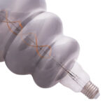 ΛΑΜΠΤΗΡΑΣ LED FILAMENT 8W E27 3000K SMOKE COLOR DIMMABLE HM4056.03 - Image 3
