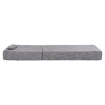 ΜΑΞΙΛΑΡΙ ΞΑΠΛΩΣΤΡΑΣ TEXTILENE SIFNOS ΓΚΡΙ HM11761.10 200(120+80)x70x20Yεκ. - Image 5