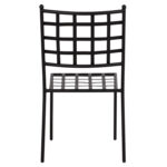 ΜΕΤΑΛΛΙΚΗ ΚΑΡΕΚΛΑ EMERY HM5509 ΣΕ ΜΑΥΡΗ ΑΠΟΧΡΩΣΗ 46x58x88  cm - Image 6