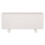 ΜΠΟΥΦΕΣ ΣΕΙΡΑ SANTORINI HM18068 MDF ΣΕ ΥΠΟΛΕΥΚΟ ΧΡΩΜΑ-3 ΠΟΡΤΕΣ 140x38x64Υεκ. - Image 6