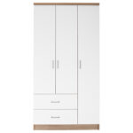 ΝΤΟΥΛΑΠΑ 3ΦΥΛΛΗ ME 2 ΣΥΡΤΑΡΙΑ CAESAR HM340.06 SONAMA - ΛΕΥΚO 89x42,5x181 εκ. - Image 4