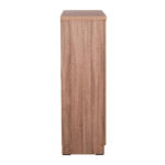 ΝΤΟΥΛΑΠΑ 3ΦΥΛΛΗ ΜΕ ΡΑΦΙΑ FUENTO HM2482.01 SONAMA OAK ΜΕΛΑΜΙΝΗ 120-116x40x123,5Υεκ. - Image 4