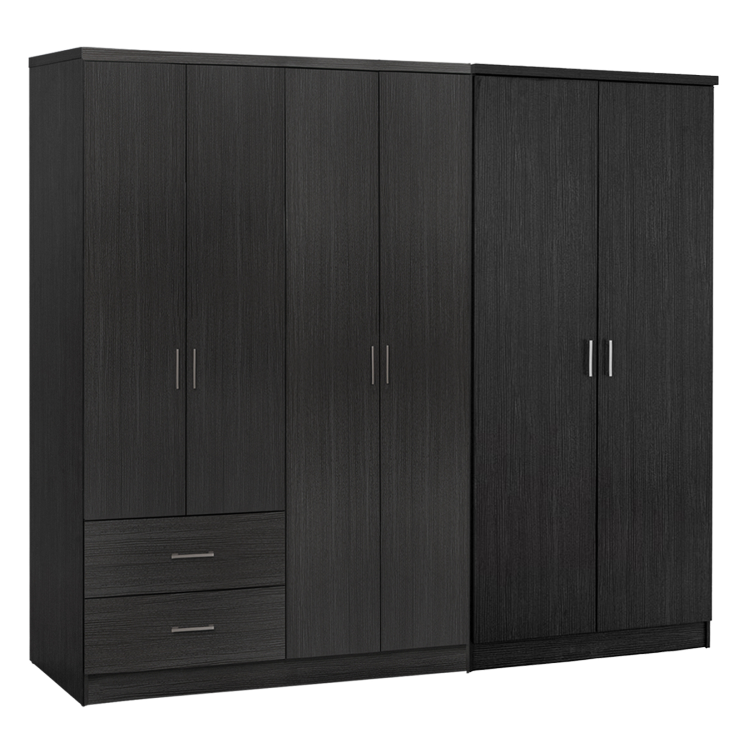 ntoylapa-6fylli-fb92123501-melamini-chro-3 ΝΤΟΥΛΑΠΑ 6ΦΥΛΛΗ BLAKELY HM21235.01 ΜΕΛΑΜΙΝΗ ΧΡΩΜΑ ZEBRANO 201x43x181Υεκ - Image 1