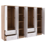 ΝΤΟΥΛΑΠΑ 8ΦΥΛΛΗ BRIANA HM21237.02 ΜΕΛΑΜΙΝΗ SONAMA & ΛΕΥΚΟ 241x42,5Χ180,5Υεκ. - Image 3