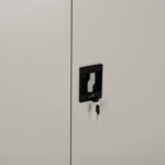 ΝΤΟΥΛΑΠΑ ΜΕΤΑΛΛΙΚΗ DURON HM11980 2-ΦΥΛΛΗ ΜΕ 2 ΑΠΟΘ.ΧΩΡΟΥΣ & ΠΟΔΙΑ-ΓΚΡΙ 90Χ40Χ100Υεκ. - Image 4