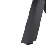 ΠΑΓΚΑΚΙ ΑΛΟΥΜΙΝΙΟΥ TAWNEE HM6040.01 ΑΝΘΡΑΚΙ-POLYWOOD ΚΑΘΙΣΜΑ ΦΥΣΙΚΟ 220x36x44,5Υεκ. - Image 9
