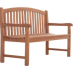 ΠΑΓΚΑΚΙ ΚΗΠΟΥ 3ΘΕΣΙΟ ELENA HM18125 ΞΥΛΟ TEAK--ΦΥΣΙΚΟ 150x61x95Υεκ. - Image 10