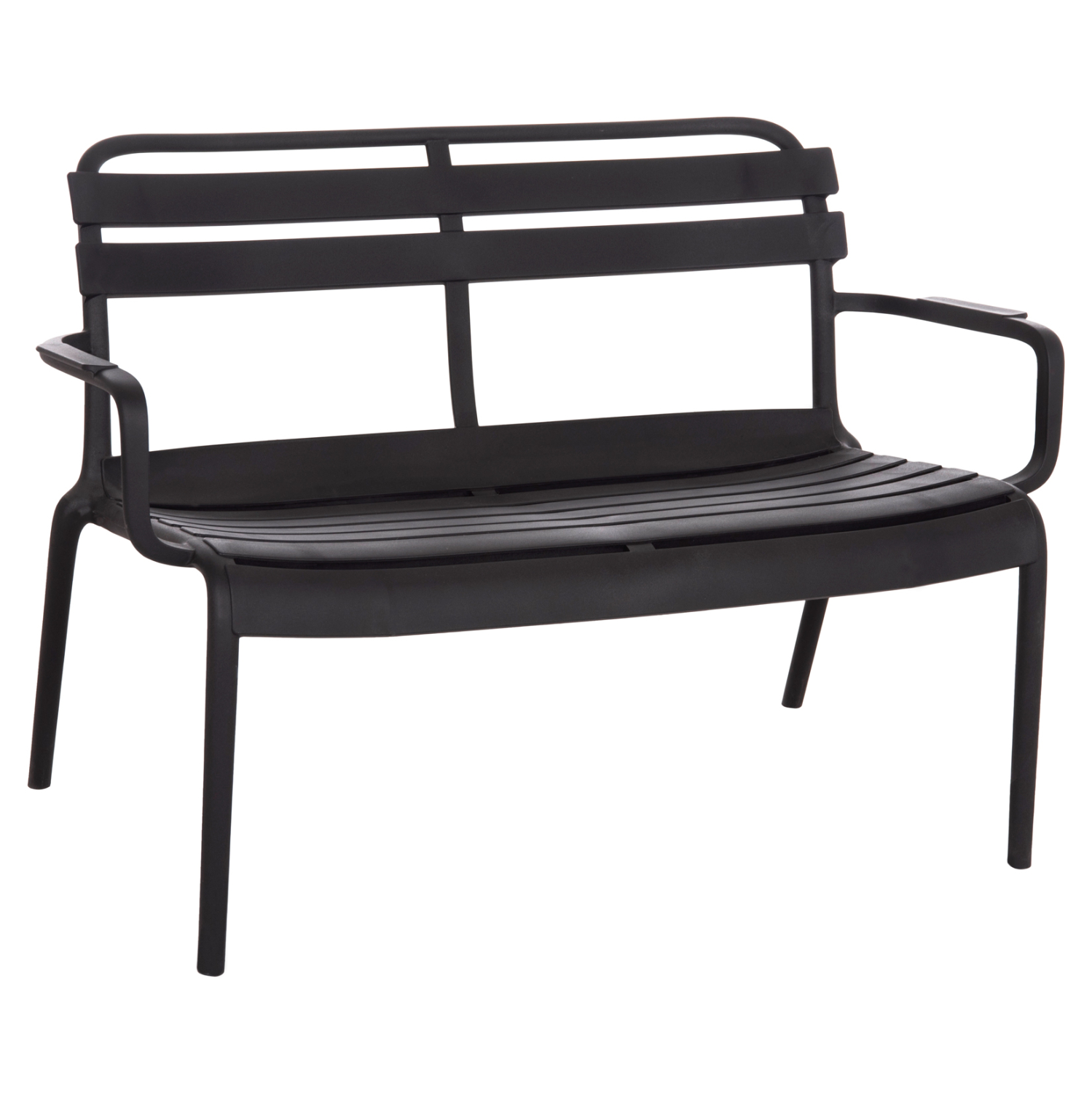 pagkaki-polypropylenioy-2thesio-fb963320-10 ΠΑΓΚΑΚΙ ΠΟΛΥΠΡΟΠΥΛΕΝΙΟΥ 2ΘΕΣΙΟ KORVER HM6332.02 ΜΑΥΡΟ 113x65x76Υεκ. - Image 1