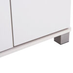 ΠΑΠΟΥΤΣΟΘΗΚΗ-ΝΤΟΥΛΑΠΑ CLUSE HM2403.03 ΜΕΛΑΜΙΝΗ ΛΕΥΚΟ ΧΡΩΜΑ 60Χ36,5Χ186,5Υεκ. - Image 8