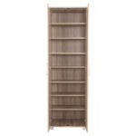 ΠΑΠΟΥΤΣΟΘΗΚΗ-ΝΤΟΥΛΑΠΑ CLUSE HM2403.20 ΜΕΛΑΜΙΝΗ SONAMA OAK ΧΡΩΜΑ 60Χ37Χ186,5Υεκ. - Image 4