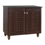 ΠΑΠΟΥΤΣΟΘΗΚΗ-ΝΤΟΥΛΑΠΙ ΞΥΛΙΝΗ CASSIOPE HM2208.01 WENGE 77Χ34Χ67.5Υεκ.