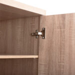 ΠΑΠΟΥΤΣΟΘΗΚΗ ΞΥΛΙΝΗ DAYANNA ΜΕ 6 ΡΑΦΙΑ 60X43X180.5εκ. SONAMA HM2379.02 - Image 6