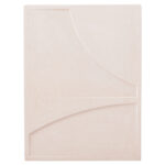 ΠΙΝΑΚΑΣ ΟΡΘΟΓΩΝΙΟΣ ΣΕΙΡΑ SANTORINI HM4509 MDF ΥΠΟΛΕΥΚΟ ΧΡΩΜΑ 60x4(πάχος)x80Υεκ.