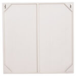ΠΙΝΑΚΑΣ ΤΕΤΡΑΓΩΝΟΣ ΣΕΙΡΑ SANTORINI HM4517 MDF ΣΕ ΥΠΟΛΕΥΚΟ ΧΡΩΜΑ 80x4,5(πάχος)x80Υεκ. - Image 10